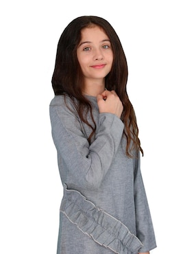 Vestido Carana manga larga para niña